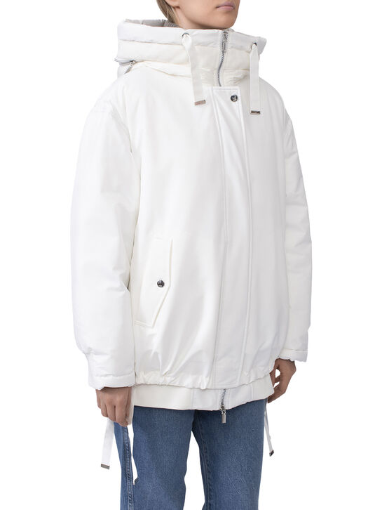 Куртка с капюшоном, белая Diego M , арт.  | Фото 3