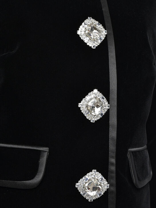 Жакет бархатный укороченный ALINE , арт.  | Фото 4