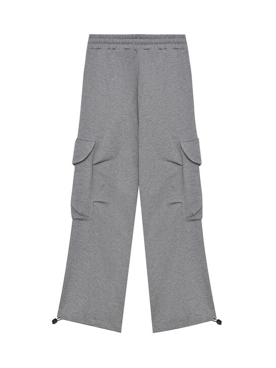 Спортивные брюки-карго, серые MSGM , арт.  | Фото 2