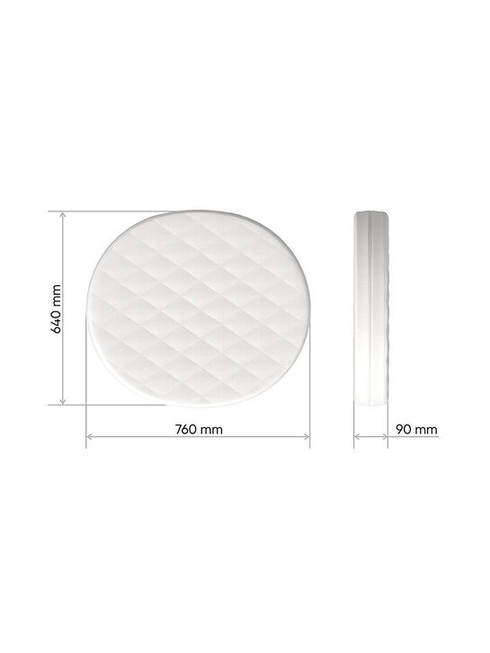 Матрас для люльки, кокос/форплит/латекс 9 см Ellipsefurniture , арт.  | Фото 3