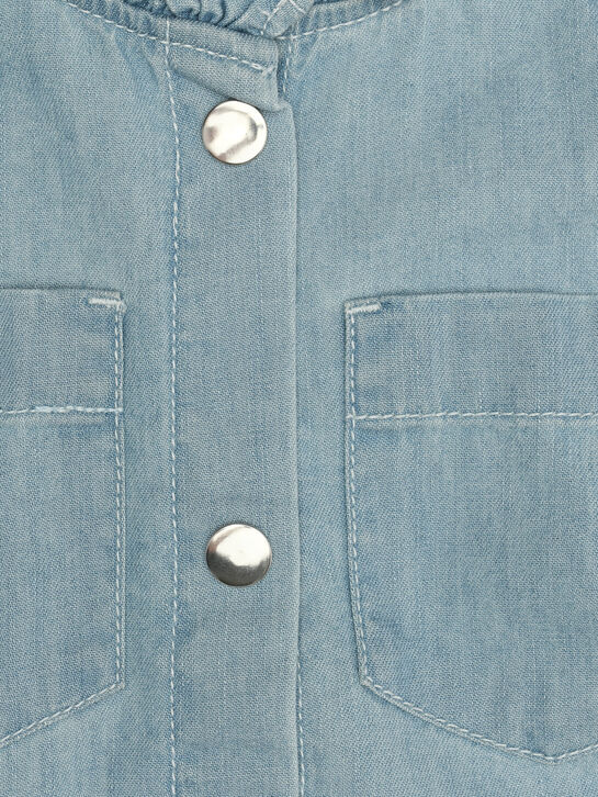 Пиджак с накладными карманами, голубой Sanetta , арт.  | Фото 3