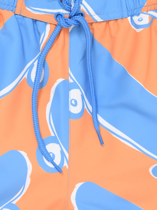 Шорты для купания с принтом &quot; синие скейты&quot; Stella McCartney , арт.  | Фото 3