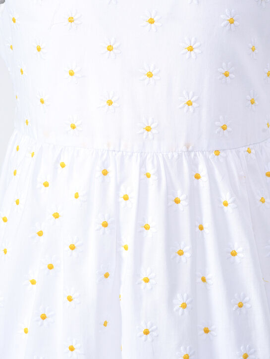 Платье с вышивкой &quot;ромашки&quot; IL Gufo , арт.  | Фото 3
