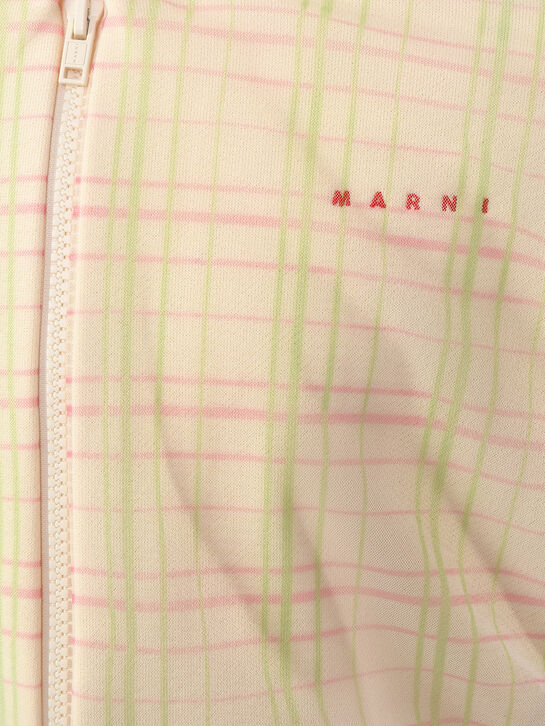 Куртка-бомбер из трикотажа MARNI , арт.  | Фото 4