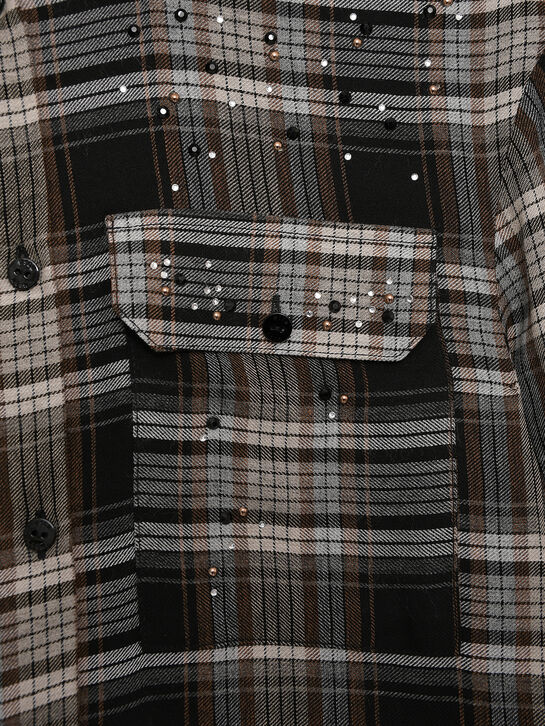 Рубашка в клетку MSGM , арт.  | Фото 3