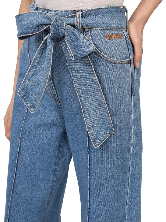 Джинсы с бантом MSGM , арт.  | Фото 7