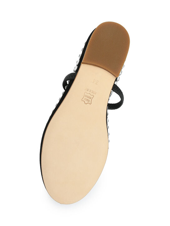 Туфли со стразами, черные Gallucci , арт.  | Фото 6