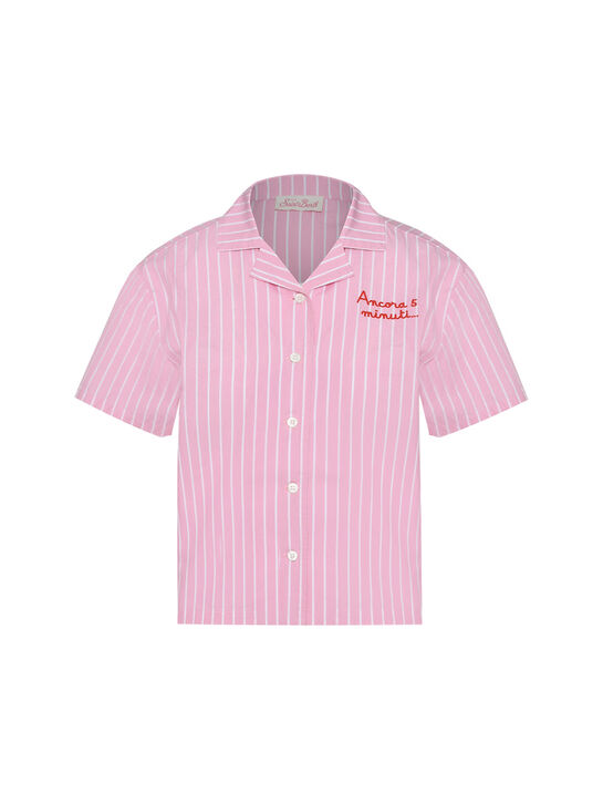 Рубашка в полоску, пижамный стиль Saint Barth , арт.  | Фото 1