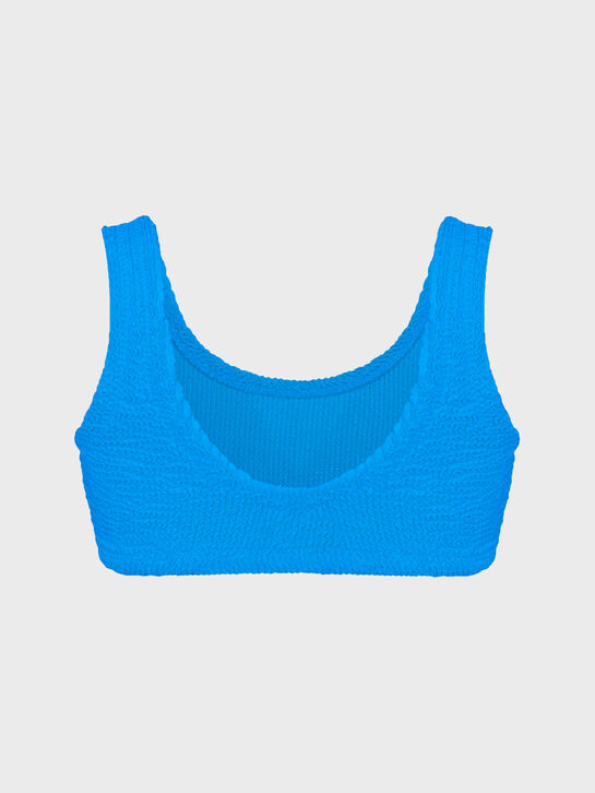 Купальник из жатой ткани, голубой Saint Barth , арт.  | Фото 3