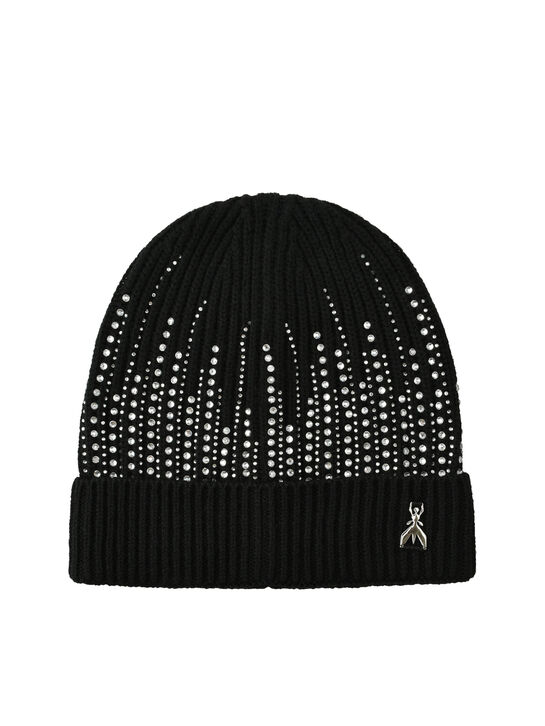 Шапка со стразами, черная Patrizia Pepe , арт.  | Фото 1
