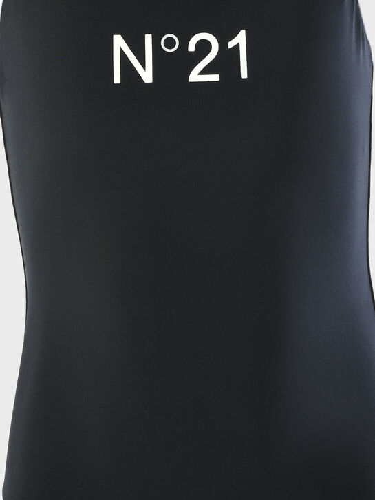 Слитный купальник с белой окантовкой N21 , арт.  | Фото 3