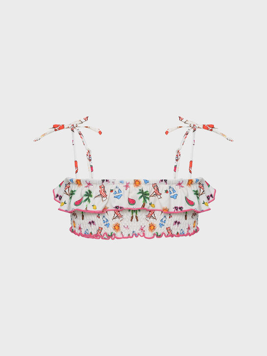 Купальник с цветочным принтом Saint Barth , арт.  | Фото 3
