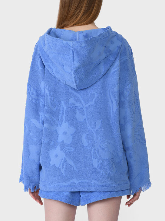 Джемпер-худи, голубой Dorothee Schumacher , арт.  | Фото 4