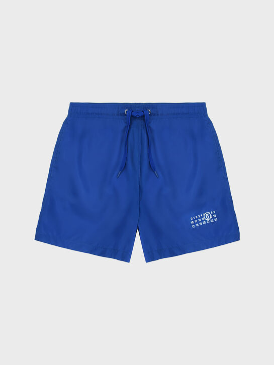 Шорты ярко-синего цвета для купания MM6 , арт.  | Фото 1
