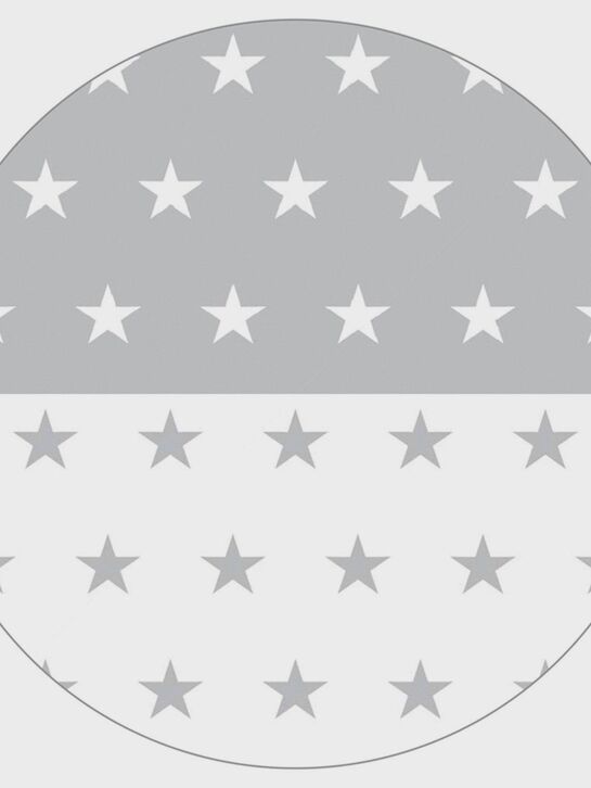 Манеж детский деревянный Roba квадратный 100х100 с мягким бортиком Little stars, белый  , арт.  | Фото 4