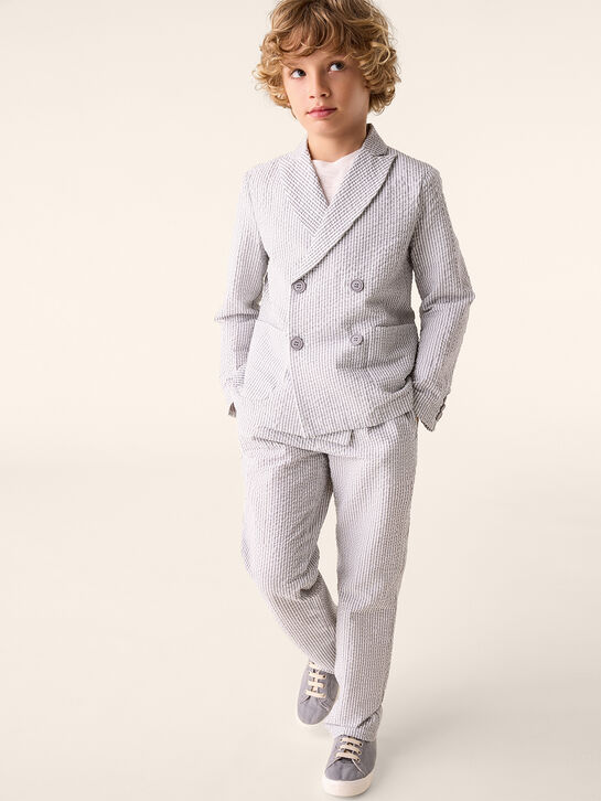 Брюки в полоску IL Gufo , арт.  | Фото 2