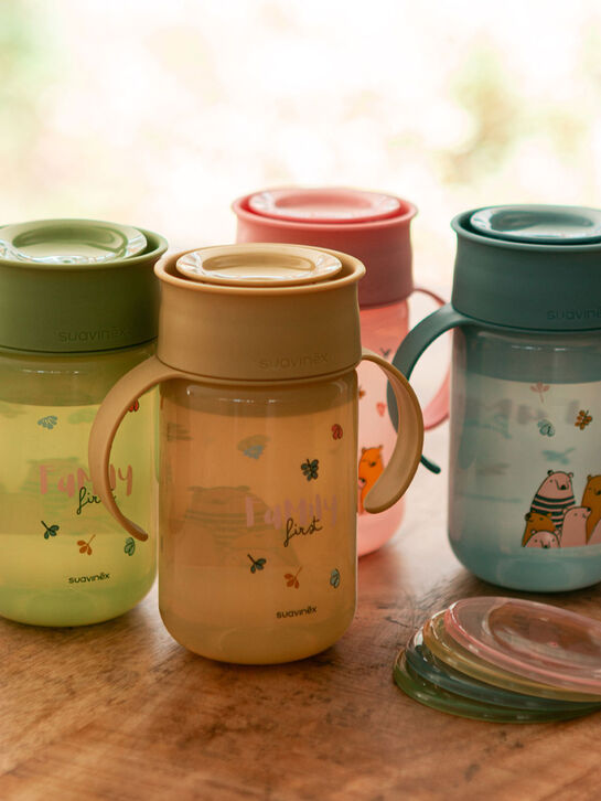 Поильник-непроливайка 360° TRAINER CUP, 340 мл BEARS от 12+ мес Suavinex , арт.  | Фото 3