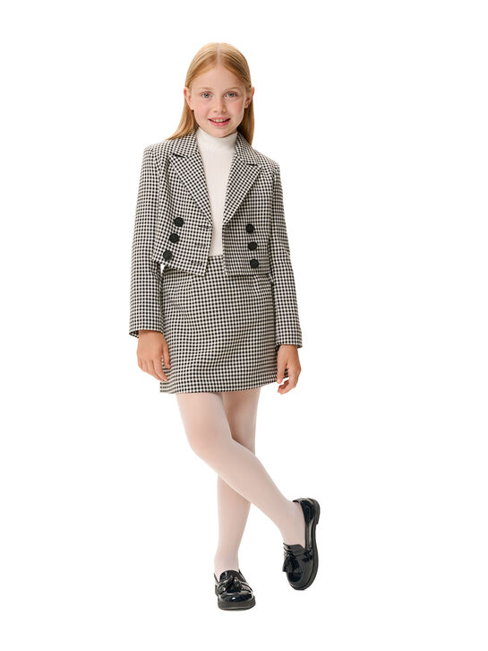 Пиджак твидовый в гусиную лапку Dan Maralex , арт.  | Фото 1