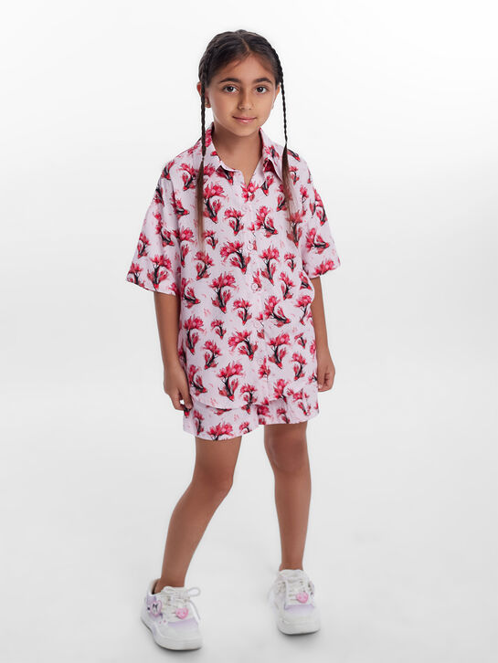 Комплект: рубашка и шорты, с принтом &quot;рыбки&quot; Dan Maralex , арт.  | Фото 2