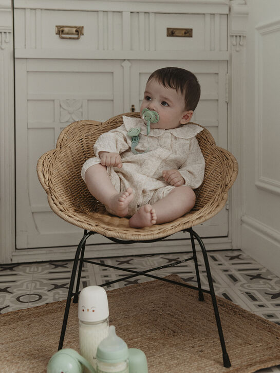 Футляр для двух пустышек Bonhomia, зеленый Suavinex , арт.  | Фото 5