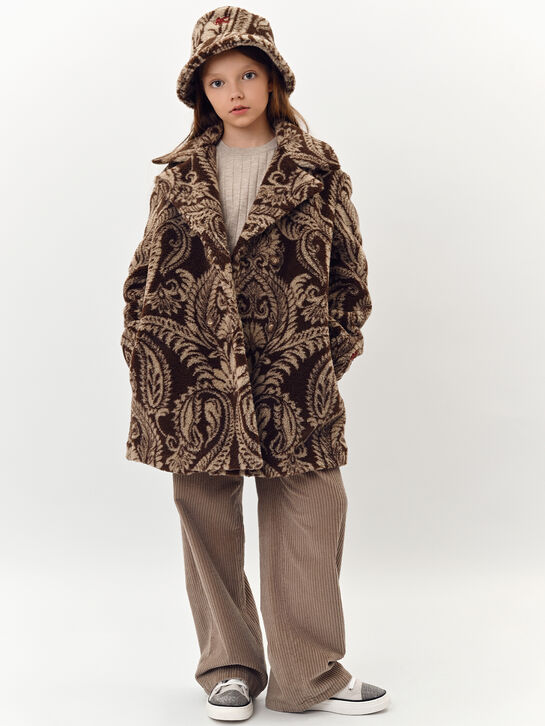 Шуба с принтом &quot;пейсли&quot; Etro , арт.  | Фото 2