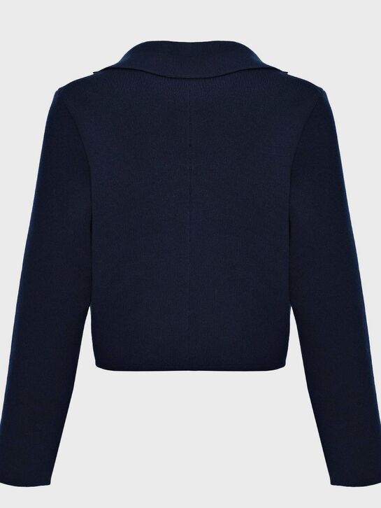 Пиджак укороченный, синий KengLabel , арт.  | Фото 2