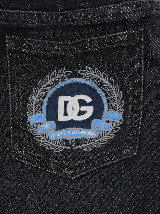 Джинсы с поясом на кулиске Dolce&Gabbana , арт.  | Фото 3
