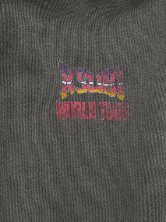 Толстовка-худи оверсайз с логотипом, черная Ksubi , арт.  | Фото 3