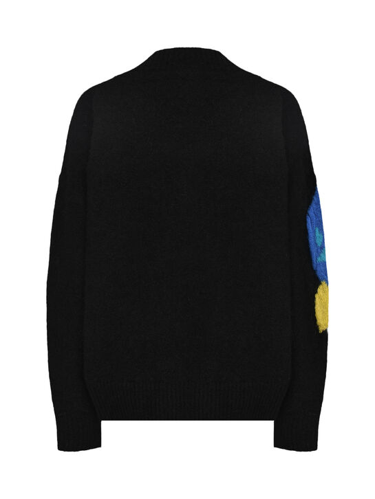 Кардиган с розами, интарсия Blumarine , арт.  | Фото 6