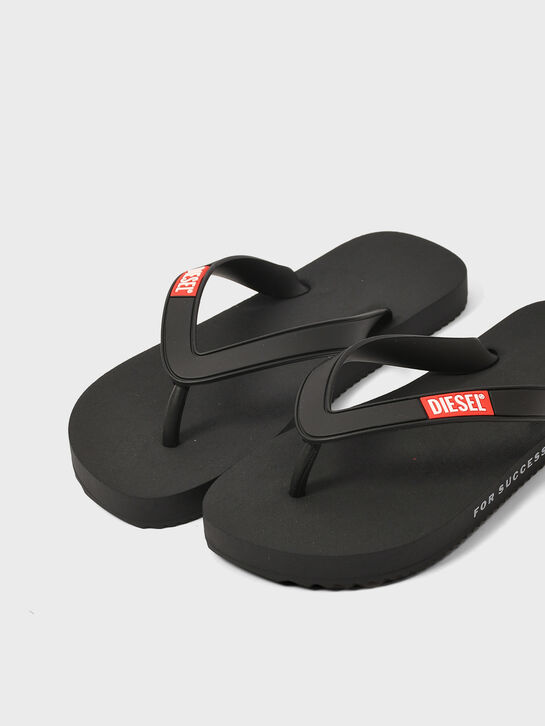 Вьетнамки с красным лого, черные Diesel , арт.  | Фото 6