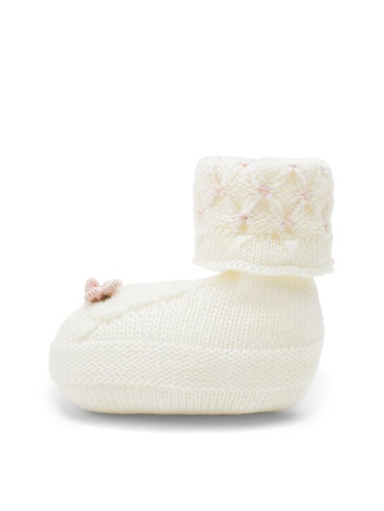 Пинетки из шерсти, белые Tomax , арт.  | Фото 1