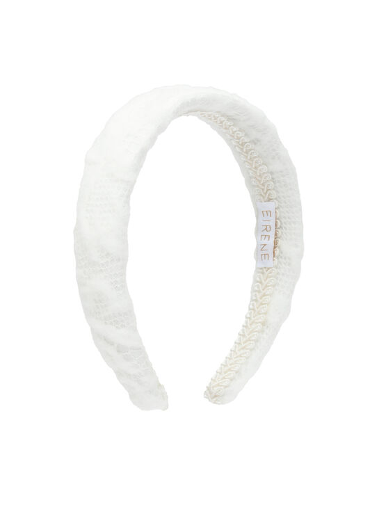 Ободок с ажурной вышивкой Eirene , арт.  | Фото 1