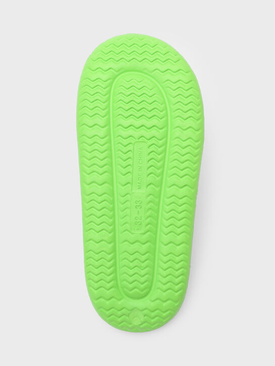 Шлепанцы салатового цвета Diesel , арт.  | Фото 5