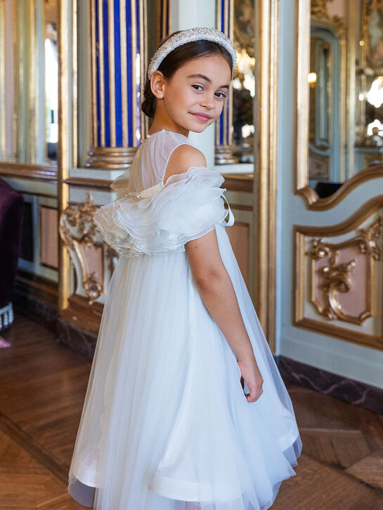 Платье с объемным цветком Maison Ava , арт.  | Фото 3