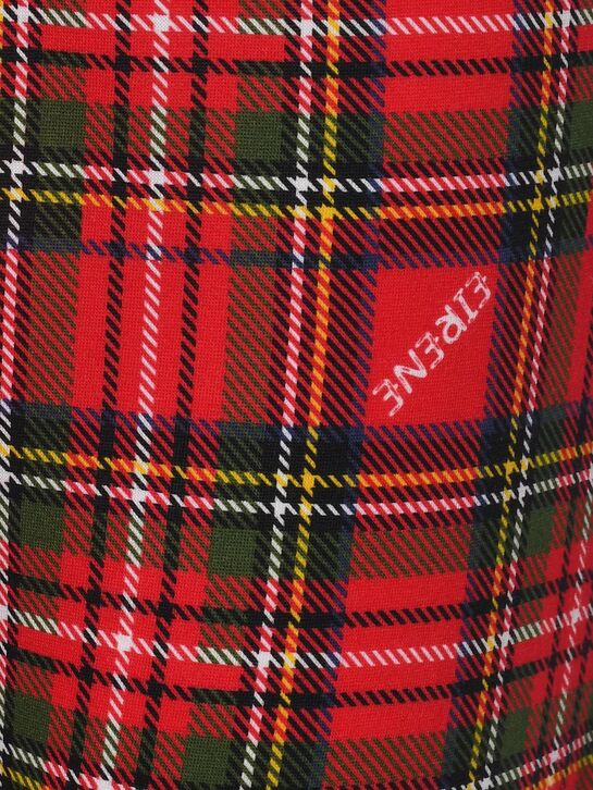 Пижама с брюками в клетку, красная Eirene , арт.  | Фото 13