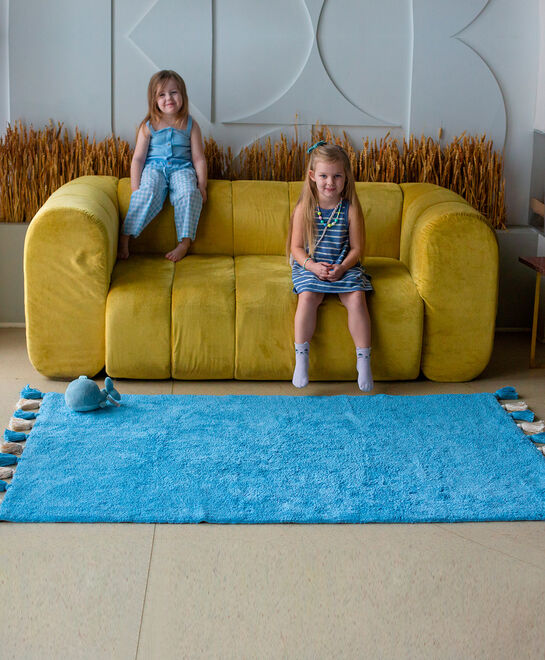 Хлопковый ковер Colorful Blue 120х180 см Lillaland , арт.  | Фото 2
