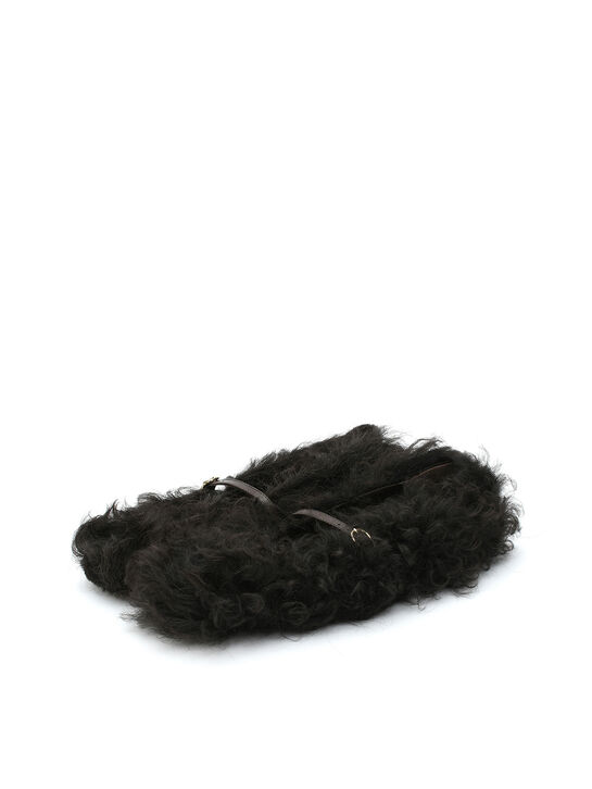 Туфли с отделкой из овчины, черные Dorothee Schumacher , арт.  | Фото 2