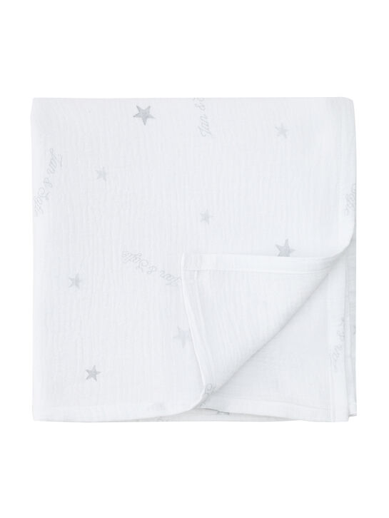 Комплект из 3 пеленок с принтом пингвины, 120х120 см Jan&Sofie , арт.  | Фото 2