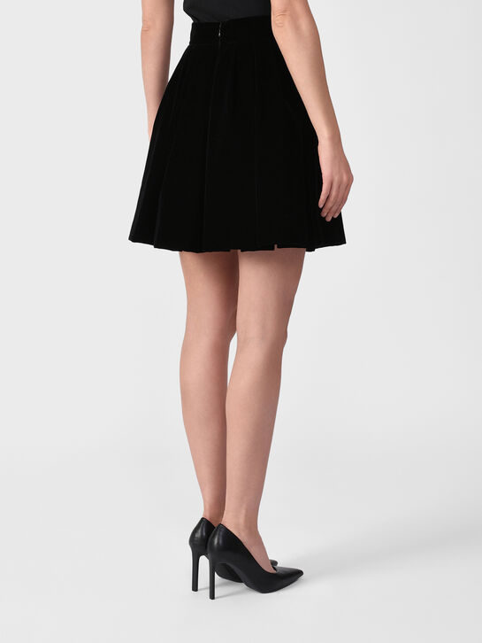 Бархатная юбка балон ALINE , арт.  | Фото 4
