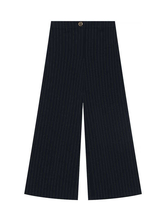 Брюки-палаццо в полоску TWINSET , арт.  | Фото 2