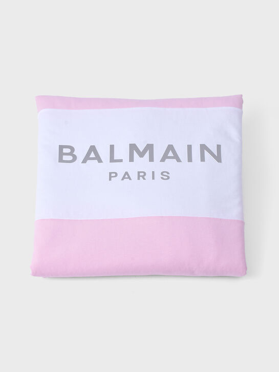 Одеяло с крупным лого, розовое Balmain , арт.  | Фото 2