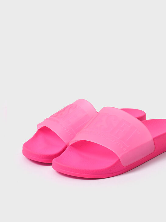 Шлепанцы розового цвета Diesel , арт.  | Фото 6