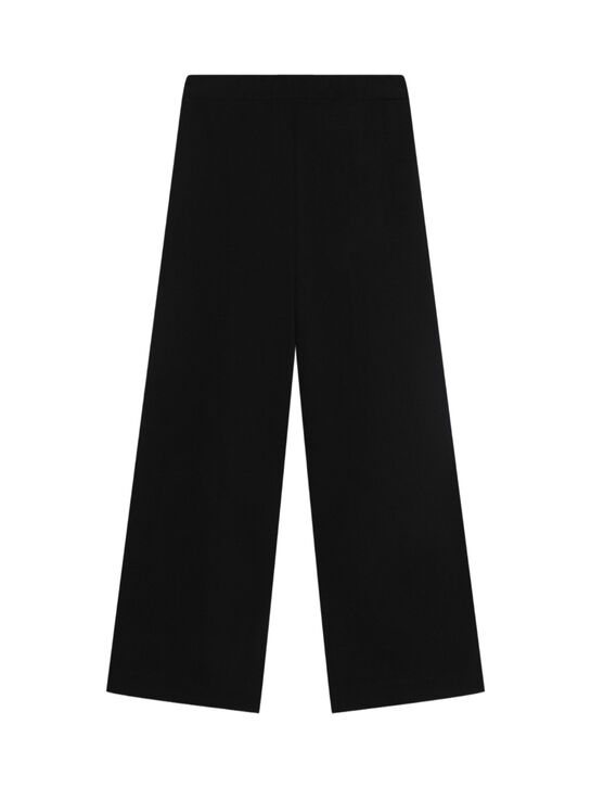 Брюки на резинке, черные Monnalisa , арт.  | Фото 2