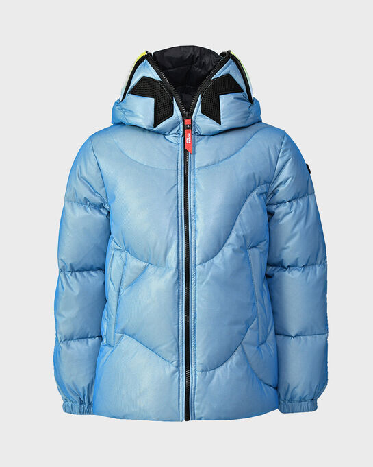 Куртка с очками на капюшоне, голубая AI RIDERS ON THE STORM , арт.  | Фото 1
