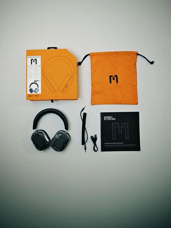 Наушники беспроводные Over-Ear Clear Mondo by Defunc , арт.  | Фото 3