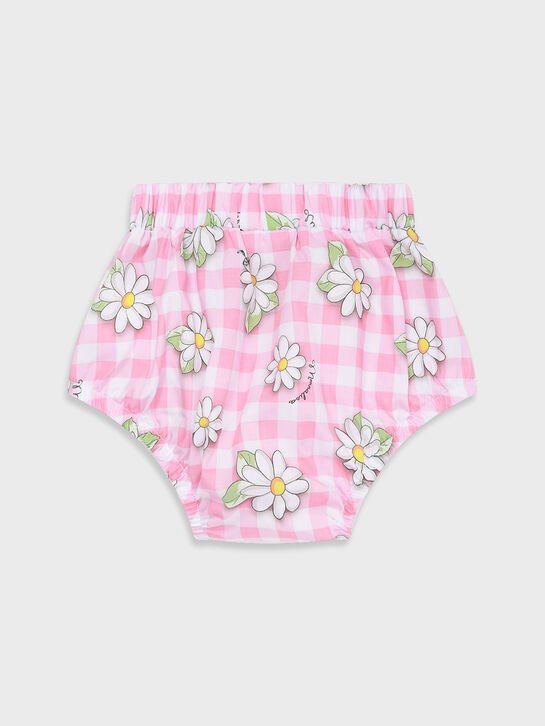 Комплект из платья и шорт в клетку Monnalisa , арт.  | Фото 5