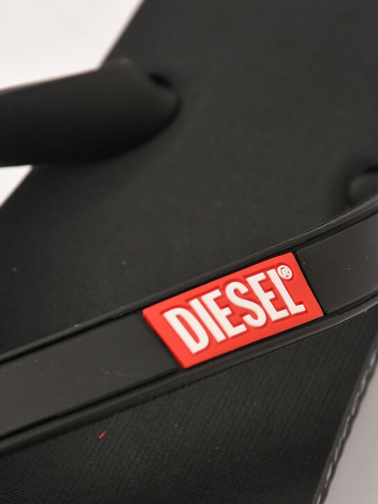 Вьетнамки с красным лого, черные Diesel , арт.  | Фото 7