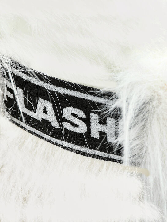 Повязка из эко-меха, белая Flashin , арт.  | Фото 6