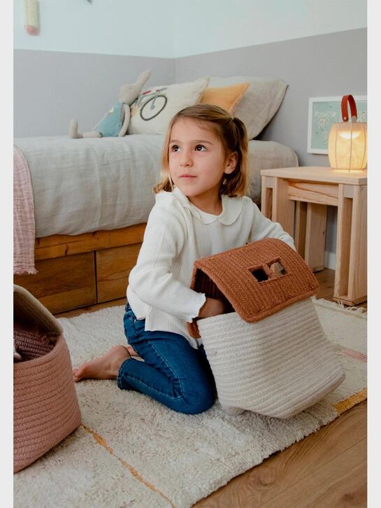 Корзина &quot;Домик тофи&quot; 22х22х34 Lorena Canals , арт.  | Фото 5