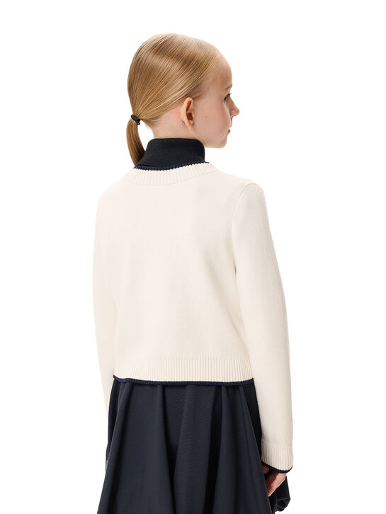 Кардиган с контрастным кантом KengLabel , арт.  | Фото 5